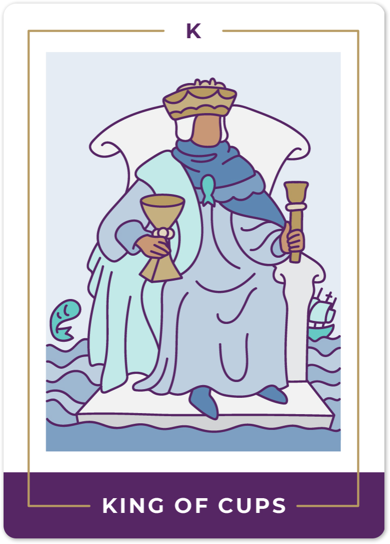 King of Cups tarot card